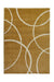 Homemaker snug melrose bubbles yellow Yellow Living Room Geometric Rug.