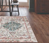 Likewise Matting silk road washable buram Multicoloured Living Room Washable Rug.