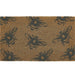 My Mats printed coir buzzy bees Brown Outdoor  Natural Fibre Rug.