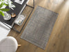 Wash + Dry decor canvas Beige Living Room Washable Rug.