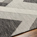 Surya rvl cassy 2320 grey Grey Living Room Flat Weave Rug.