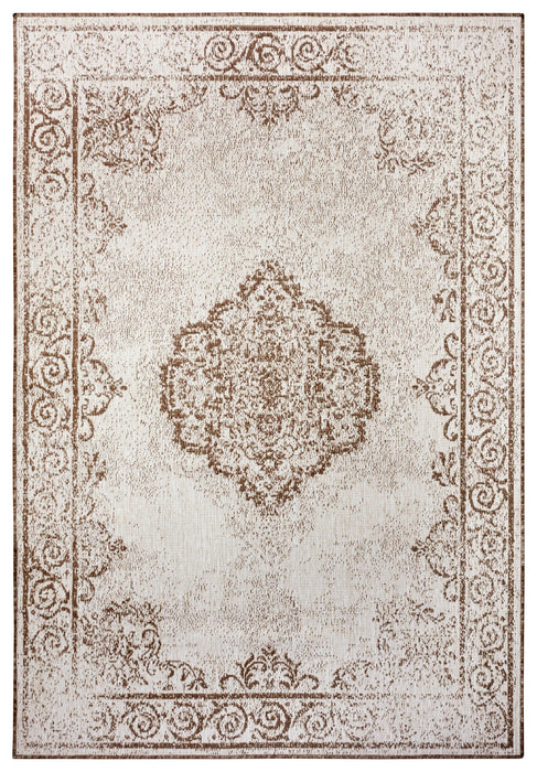 NorthRugs twin supreme cebu linen Brown Living Room Striped Rug.