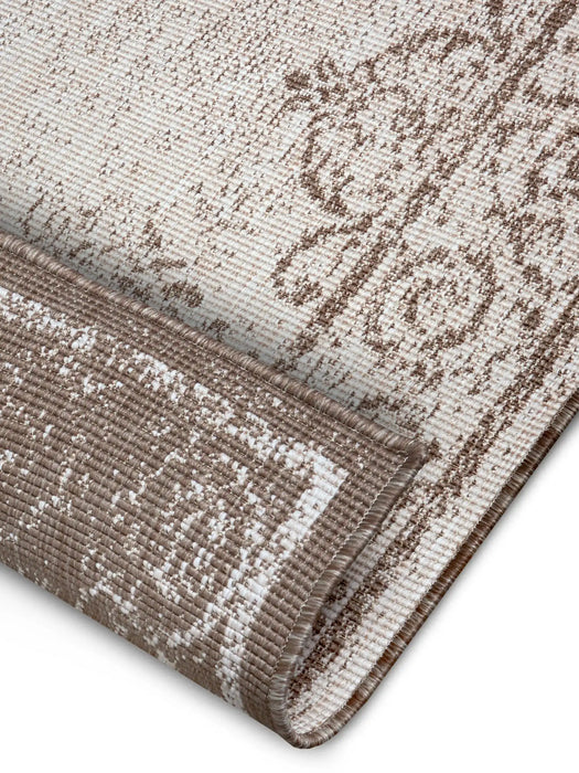 NorthRugs twin supreme cebu linen Brown Living Room Striped Rug.