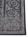 NorthRugs twin supreme cebu night silver Grey, Black Living Room Striped Rug.