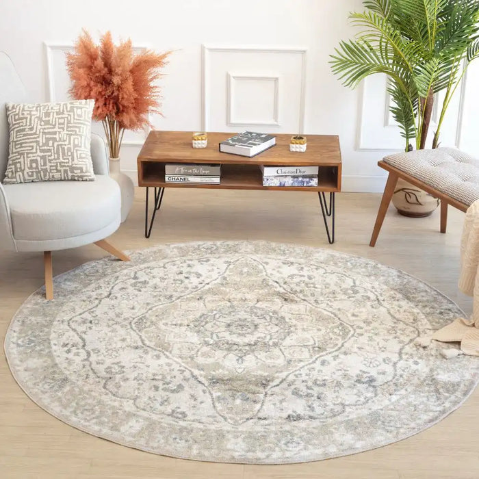 Surya lll celine 2322 beige Beige Living Room Geometric Rug.
