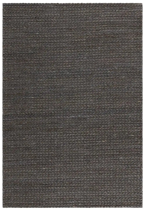 Asiatic oakley charcoal Grey Living Room Natural Fibre Rug.