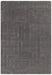 Asiatic maze asiatic charcoal Grey Living Room Wool Rug.