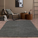 Asiatic oakley charcoal Grey Living Room Natural Fibre Rug.