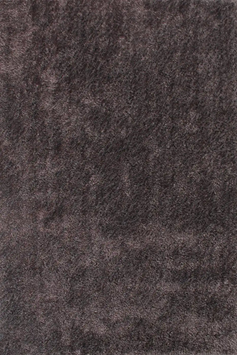 HMC whisper hmc charcoal Grey Living Room Shaggy Rug.