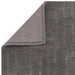 Asiatic maze asiatic charcoal Grey Living Room Wool Rug.