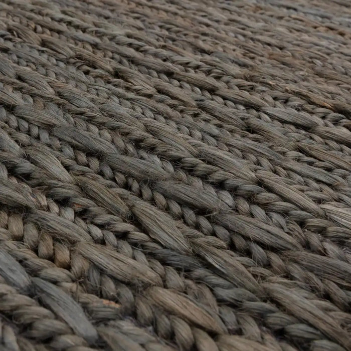 Asiatic oakley charcoal Grey Living Room Natural Fibre Rug.