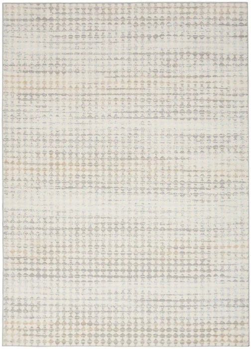 Calvin Klein ck950 rush ck958 ivory multi Ivory, Multicoloured Living Room  Rug.