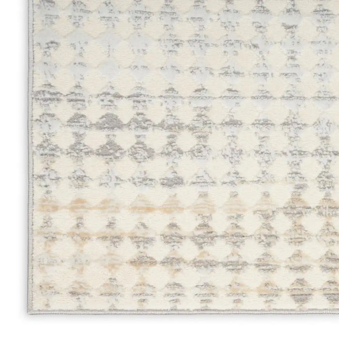 Calvin Klein ck950 rush ck958 ivory multi Ivory, Multicoloured Living Room  Rug.
