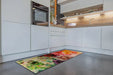 Wash + Dry design colour blast Multicoloured Living Room Washable Rug.