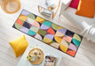 Wash + Dry design colour moments Multicoloured Living Room Washable Rug.
