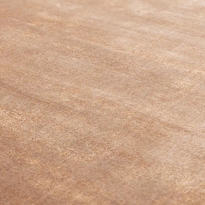 Asiatic gleam copper Brown Living Room  Rug.