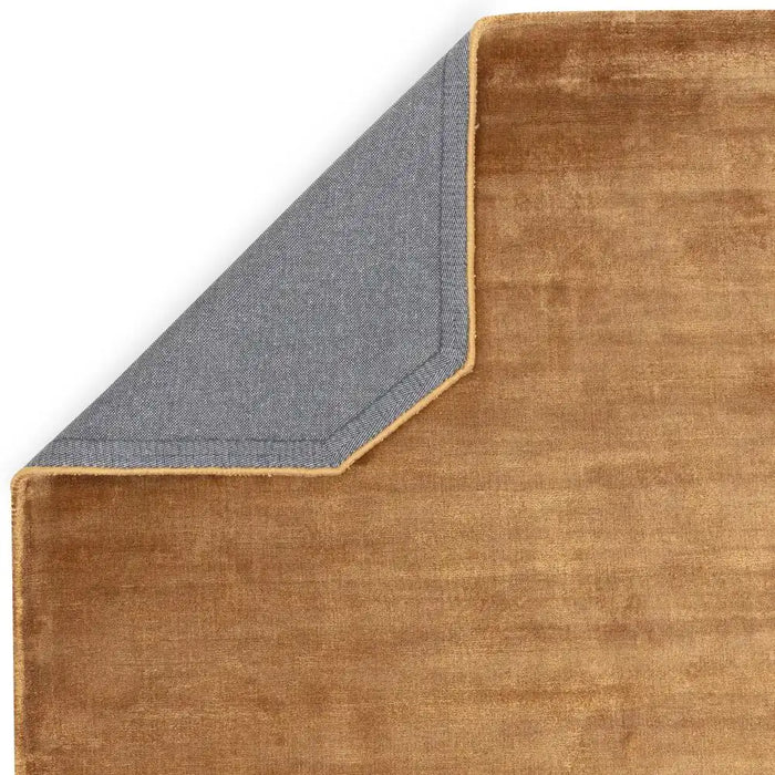 Asiatic gleam copper Brown Living Room  Rug.