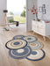Wash + Dry decor cosmic colours nature Beige, Cream Living Room Washable Rug.