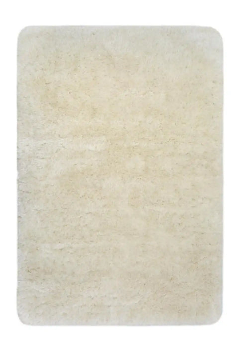 Homemaker soft washable cosy ivory Ivory Living Room Shaggy Rug.