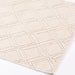 Esselle blenheim outdoor cream Ivory, Cream Living Room Washable Rug.