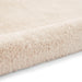 Think Rugs lux shaggy cream Ivory Living Room Shaggy Rug.