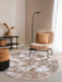Elle Decoration elle cosy creme Ivory Living Room Shaggy Rug.