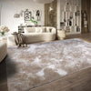 Elle Decoration elle cosy creme Ivory Living Room Shaggy Rug.