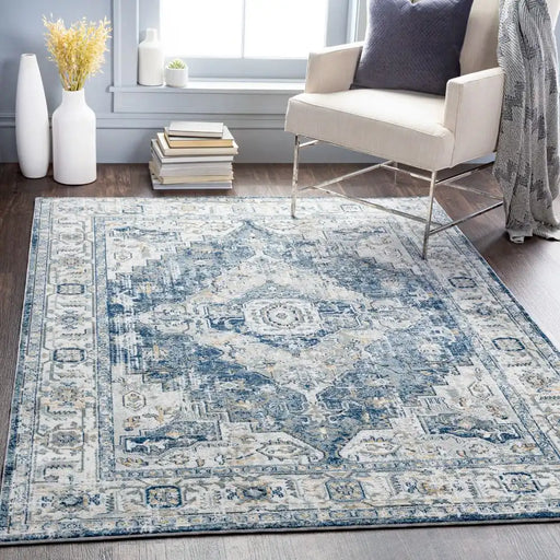Surya jlo dalila 2306 blue Blue Living Room  Rug.