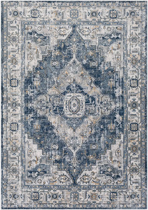 Surya jlo dalila 2306 blue Blue Living Room  Rug.
