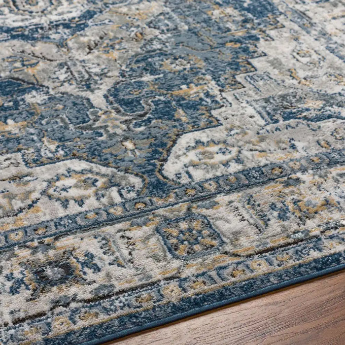 Surya jlo dalila 2306 blue Blue Living Room  Rug.