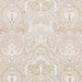 Think Rugs laurence llewelyn bowen damask bronze Brown, Beige Living Room Floral Rug.