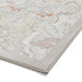 Think Rugs laurence llewelyn bowen damask pearl Grey Living Room Floral Rug.