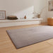 Think Rugs snug dark grey Grey Living Room Shaggy Rug.