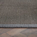 Origins origins sisal dark grey with grey border Grey Living Room Natural Fibre Rug.