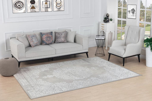 Surya lsr defne 2336 white Ivory Living Room  Rug.