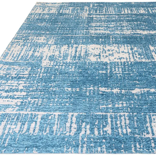 Asiatic beau denim Blue Living Room Flat Weave Rug.