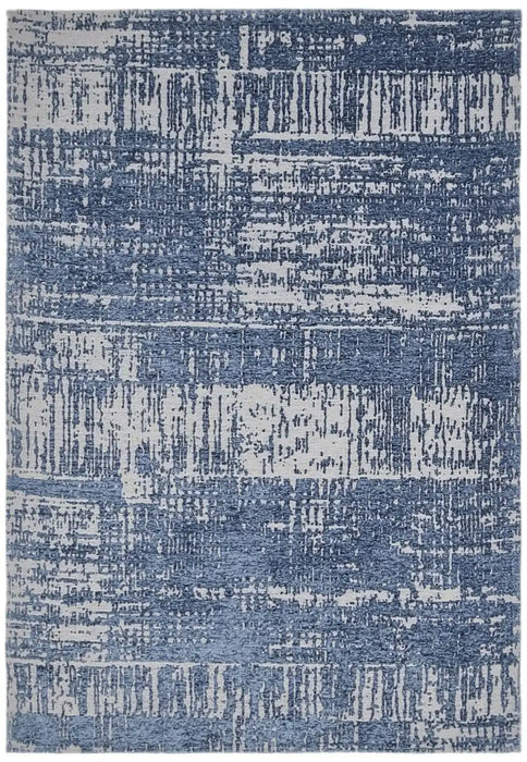 Asiatic beau denim Blue Living Room Flat Weave Rug.