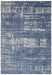 Asiatic beau denim Blue Living Room Flat Weave Rug.