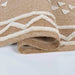 Serdim Rugs harper outdoor diamond cream Beige, Ivory, Cream Living Room Natural Fibre Rug.