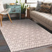 Likewise Matting duo weave indoor outdoor diamonds grey Grey Outdoor  Flat Weave Rug.