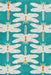 Woven Edge natural world dragon fly Blue, Ivory, Multicoloured Living Room Wool Rug.