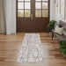 Nourison desire nourison dsr03 grey silver Grey Living Room Geometric Rug.
