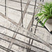 Nourison desire nourison dsr03 grey silver Grey Living Room Geometric Rug.