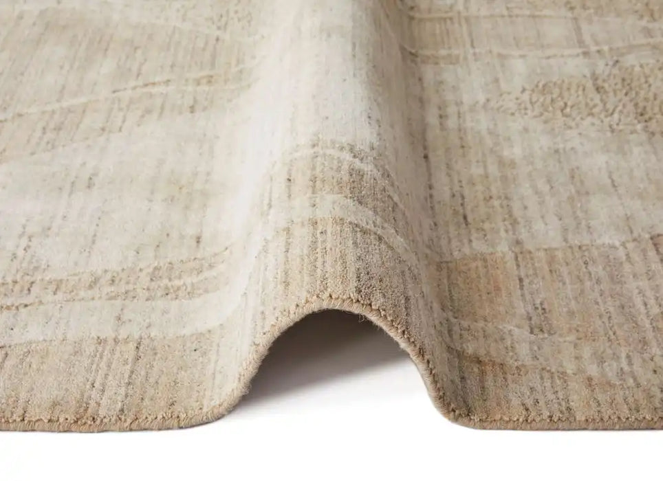 Nourison dune du 147 beige Beige Living Room  Rug.