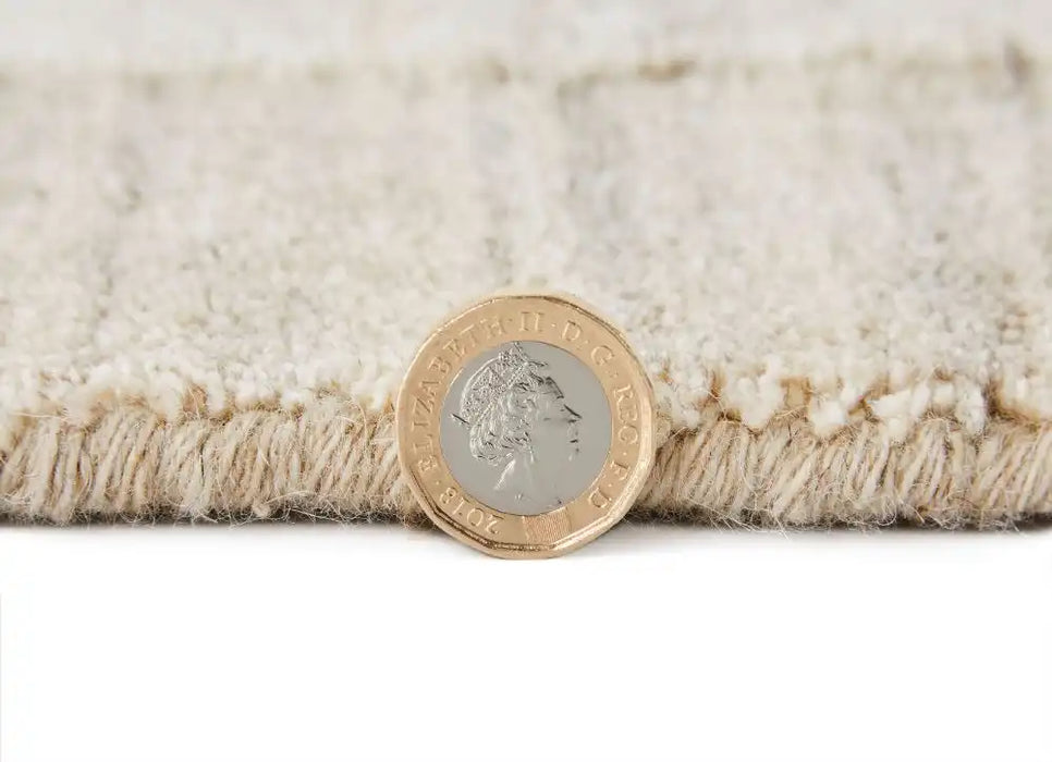 Nourison dune du 147 beige Beige Living Room  Rug.