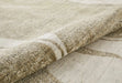 Nourison dune du 147 ivory mink Ivory Living Room  Rug.