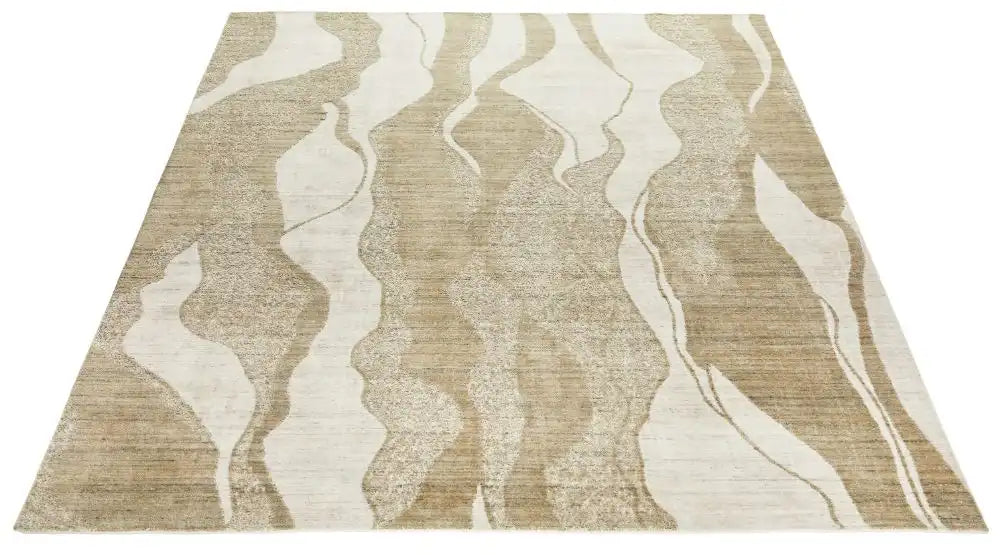 Nourison dune du 147 ivory mink Ivory Living Room  Rug.