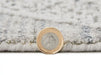 Nourison dune du 147 white light blue Blue, Ivory Living Room  Rug.