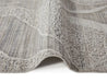 Nourison dune du 147 white light blue Blue, Ivory Living Room  Rug.
