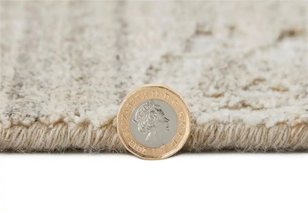 Nourison dune du 155 beige Beige Living Room  Rug.